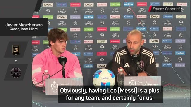 Inter Miami 'better with Messi' - Mascherano