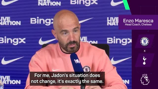 Sancho must 'give his best until the end' to determine future - Maresca