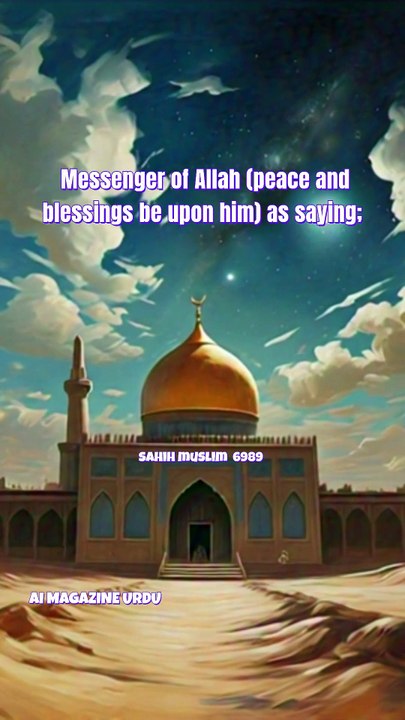 Sahih muslim 6989=URDU VOICE=ENGLISH CAPTION #hadees #allah #islamicvideo #islamicshorts