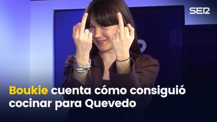 Boukie, la ingeniera que pasó de ser catadora de pizzas a cocinar para Quevedo o Pablo Alborán