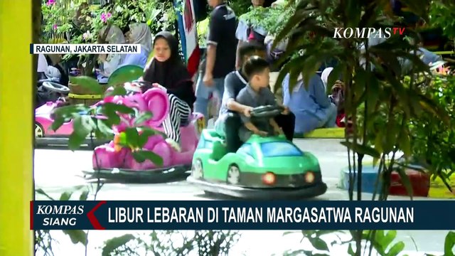 Taman Margasatwa Ragunan Dipadati Pengunjung, Diprediksi Jadi Puncak Kunjungan Momen Libur Lebaran!
