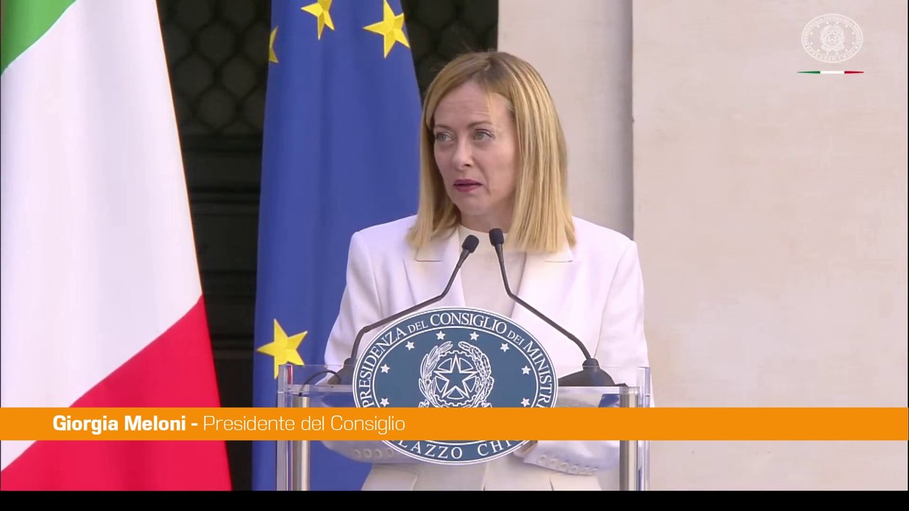Dazi, Meloni "Se serve, ci saranno risposte adeguate"