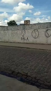 Muro é pichado no interior de Alagoas com ameaças contra a população