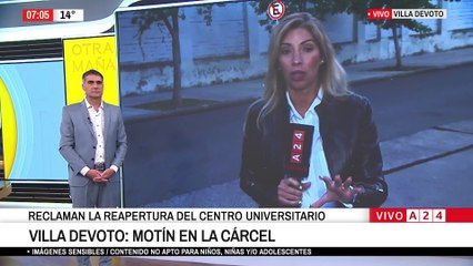 📢 MOTÍN EN LA CÁRCEL DE VILLA DEVOTO