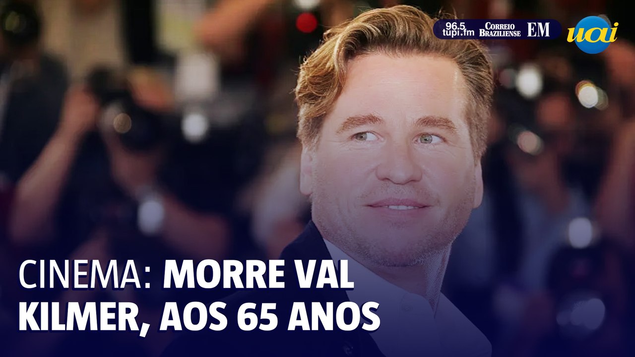 Morre Val Kilmer, ator de Top Gun e Batman, aos 65 anos