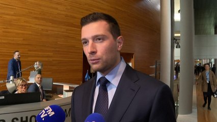 Un meeting de soutien à Marine Le Pen « pas contre, mais pour la démocratie », assure Bardella