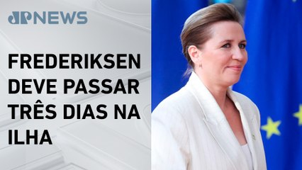 Primeira-ministra da Dinamarca visita a Groenlândia após J.D. Vance