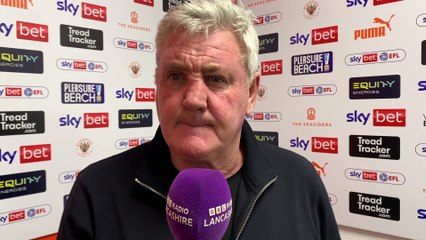 Blackpool boss reflects on victory over Reading
