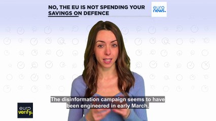 Fact-check: The EU will not 'confiscate' Europeans' savings to spend on defence