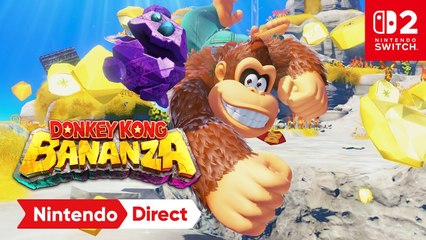Tráiler de anuncio Donkey Kong Bananza