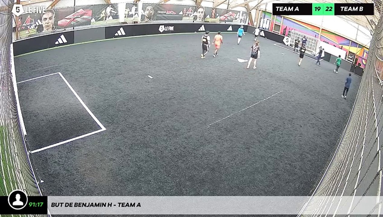 But de Benjamin H - Team A