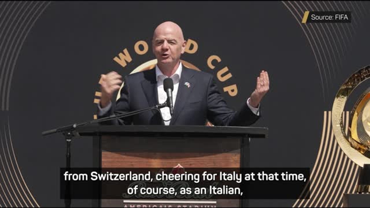 Infantino visits Pasadena ahead of Club World Cup