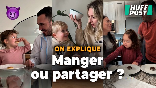 Les enfants sont-ils prêts à partager ? Sur TikTok, ces parents ont fait le test