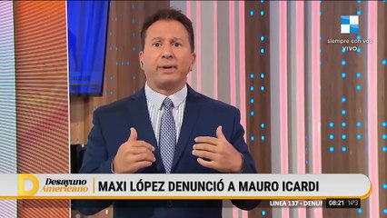 Maxi López ratificó la deuncia contra Mauro Icardi por violencia contra sus hijos