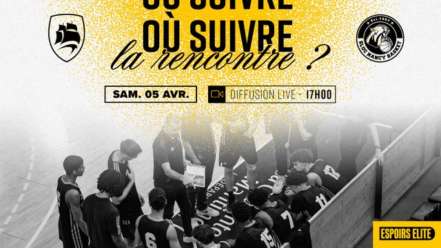 LIVE ESPOIRS ÉLITE - Stade Rochelais vs Nancy
