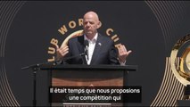 Coupe du monde des clubs - Infantino présente le nouveau trophée