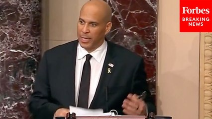 Cory Booker's Full Record-Breaking Senate Floor Filibuster Against Trump's Policies | Part 6