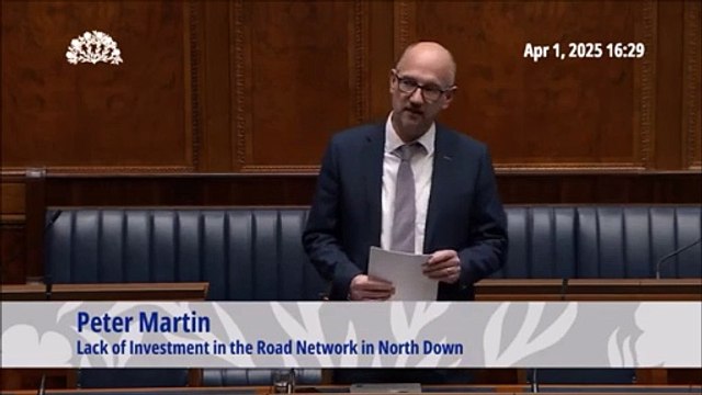 DUP MLA complains Derry got four times the road maintenance spend of Ards & North Down