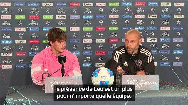 Mascherano : Nous sommes meilleurs avec Messi