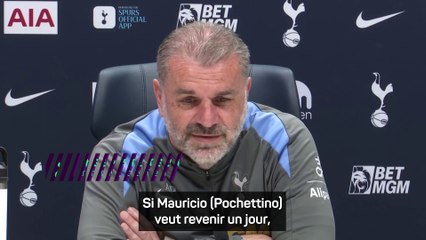 Postecoglou : "Pochettino ne m’a pas manqué de respect"