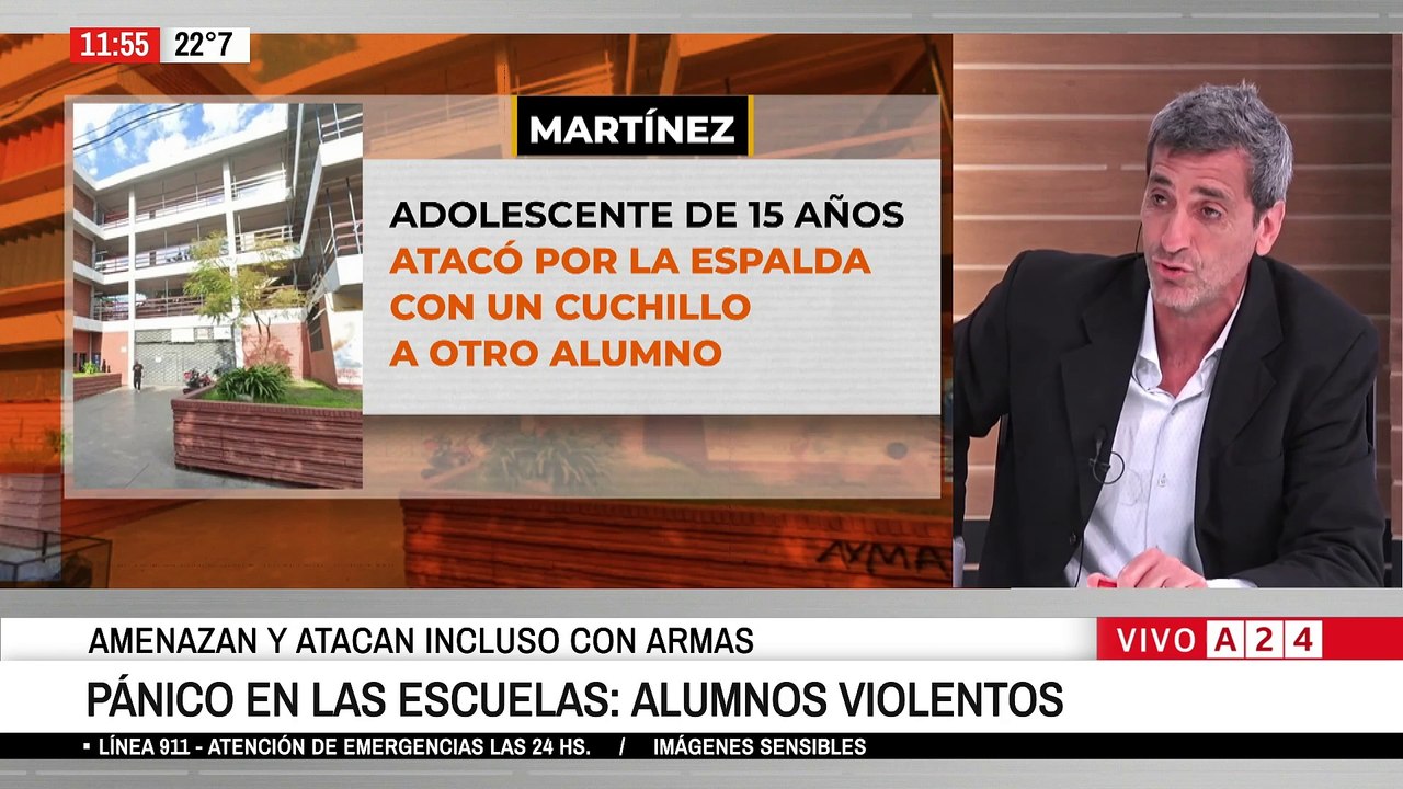 ⚠ ALARMANTE AUMENTO DE ATAQUES DE ALUMNOS EN COLEGIOS DEL PAÍS