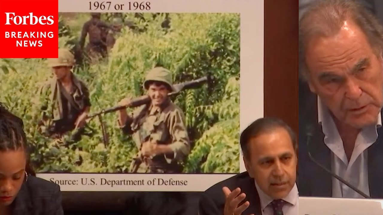 Raja Kristhnamoorthi Praises Oliver Stone's Service In Vietnam During Hearing On JFK Files