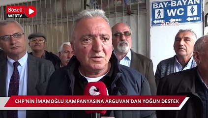 CHP'nin İmamoğlu kampanyasına Arguvan'dan yoğun destek: "Hukuk ve demokrasi için imza atıyoruz"