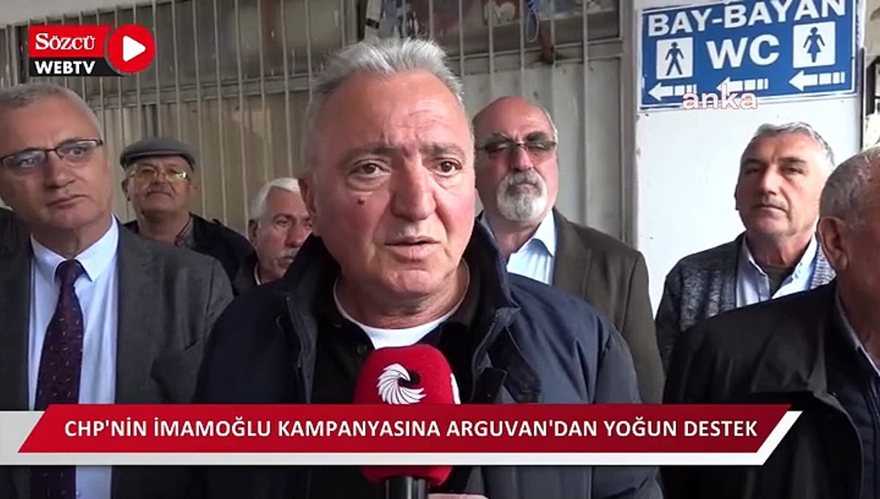 CHP'nin İmamoğlu kampanyasına Arguvan'dan yoğun destek: "Hukuk ve demokrasi için imza atıyoruz"