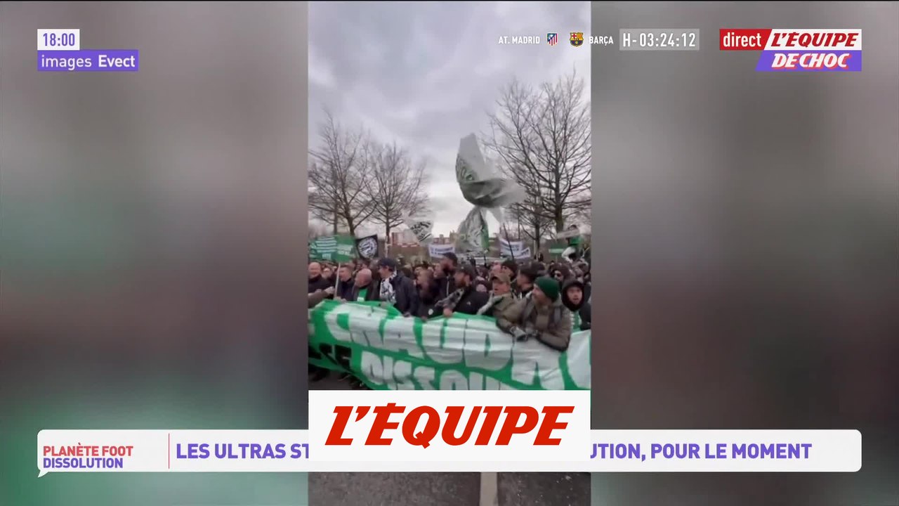 Les groupes ultras stéphanois obtiennent un sursis - Foot - Ligue 1
