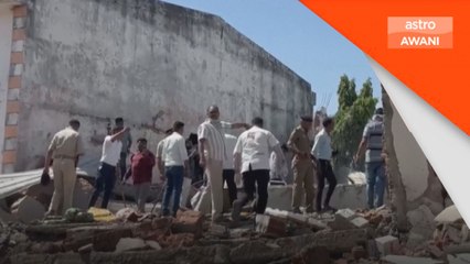 21 maut, kilang mercun haram meletup di India