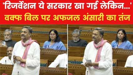 'देश का लाल किला बनाया शाहजहां ने...', वक्फ बिल पर बोले अफजाल अंसारी