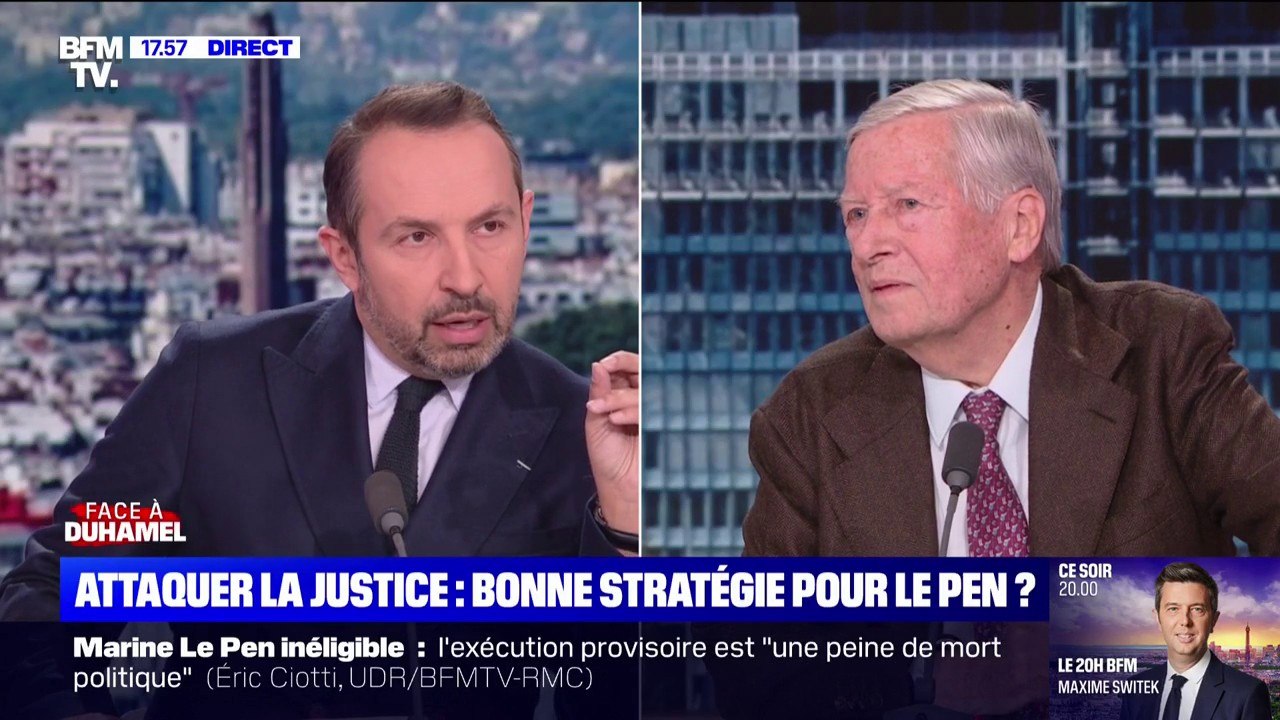 Procès RN: "Ce qui est fait contre nous n'est pas fait contre nos adversaires", estime Sébastien Chenu (RN)