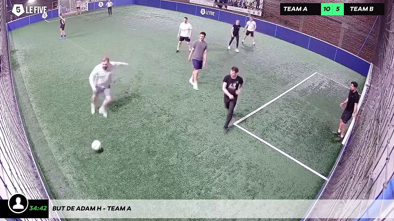 But de Adam H - Team A