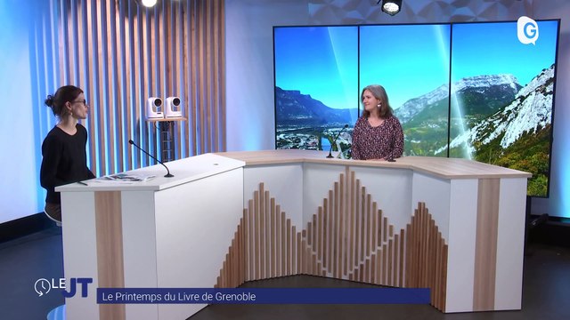 Le JT - 02/04/25 - Le Printemps du livre de Grenoble