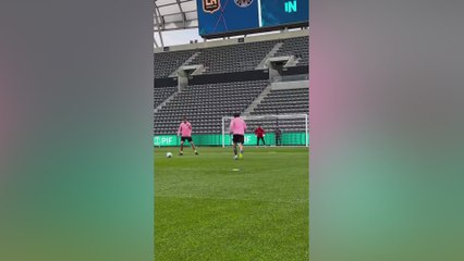 Messi leaves the world in awe with a stunning wonder goal in Inter Miami training