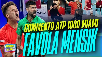 Favola Mensik SCONVOLGE Miami! Djokovic KO, Sabalenka REGINA WTA | Tennis Club