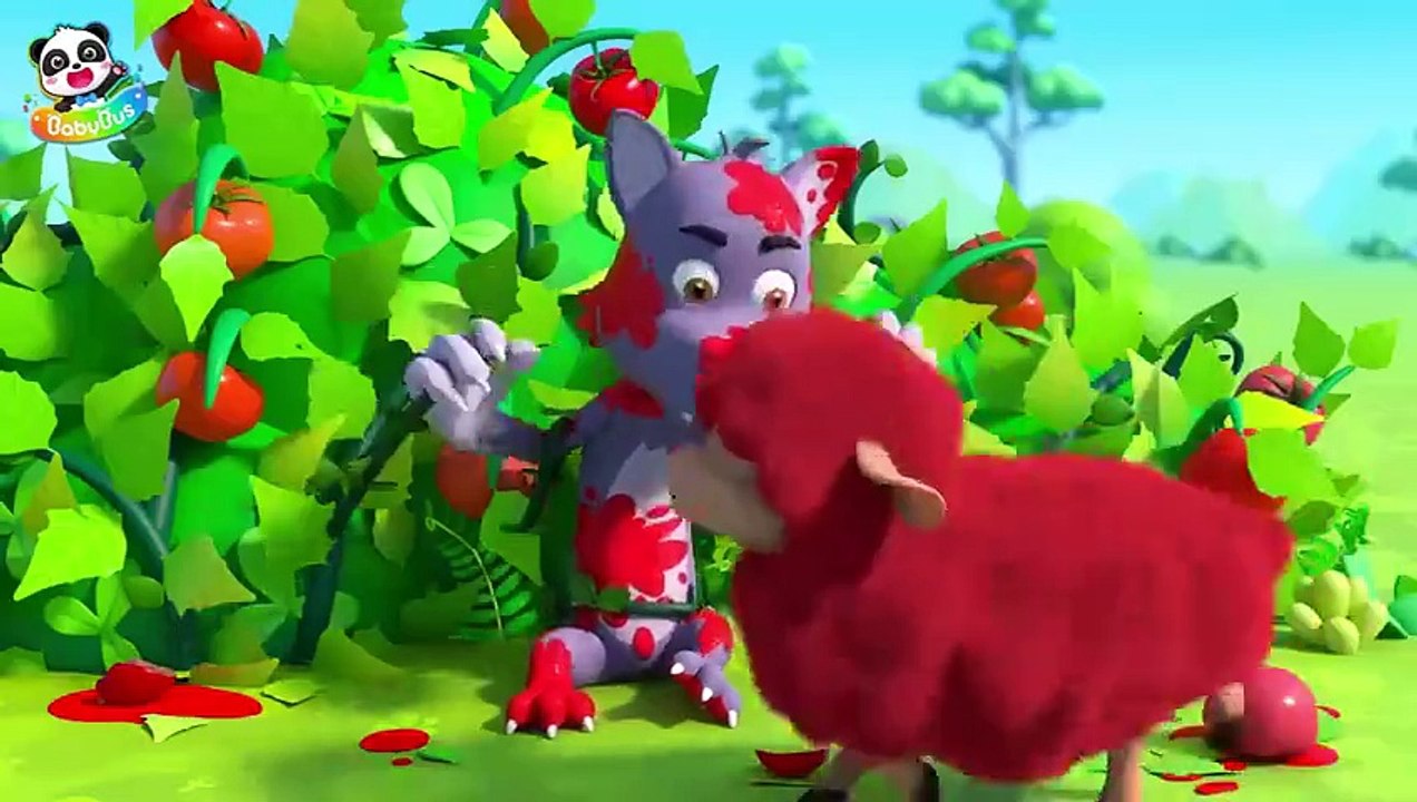 Baa Baa Colorful Sheep _ Learn Colors Song _ Farm Animals _ Kids Songs _ Nursery Rhymes _ BabyBus