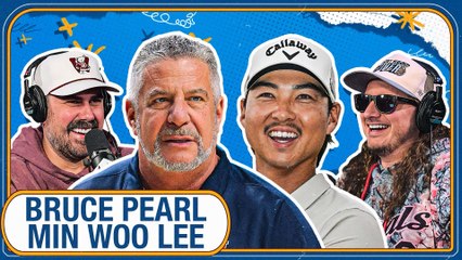 FULL VIDEO EPISODE: Auburn HC Bruce Pearl, PGA Pro Min Woo Lee, NFL Rule Changes, Someone On The Show Quits The Podcast Mid Episode And FAQ's