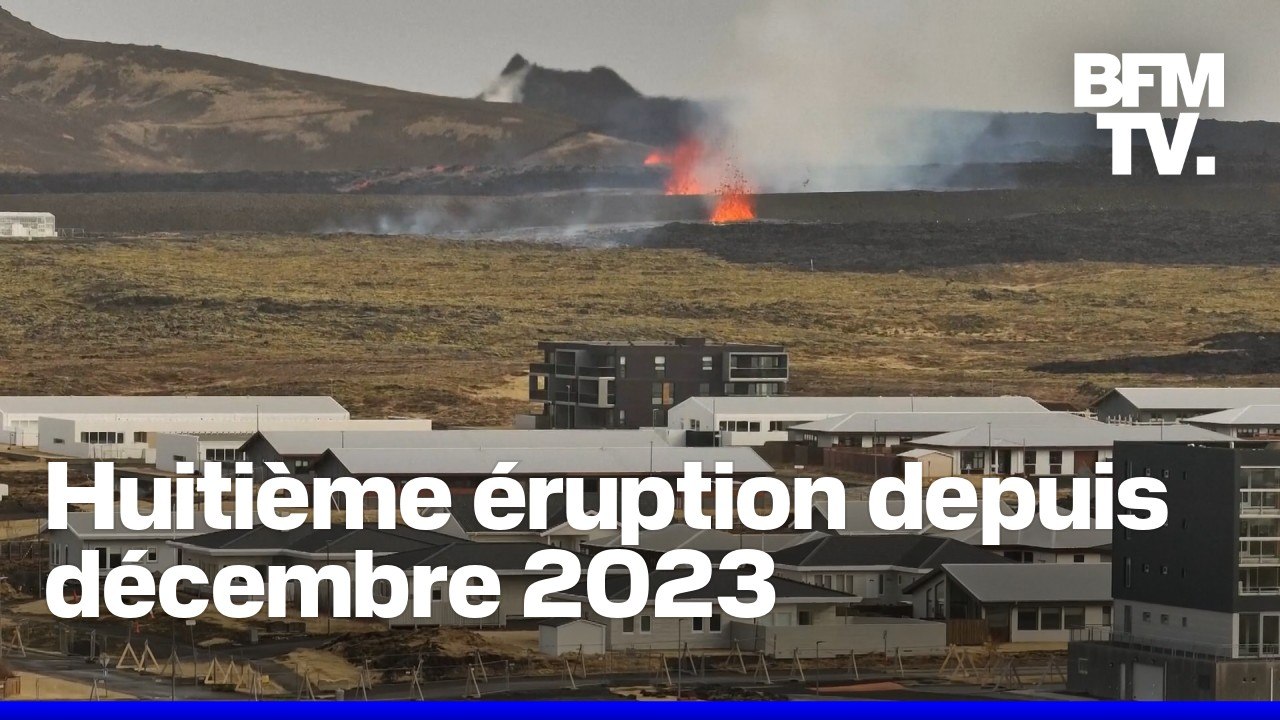 Islande: nouvelle éruption volcanique, une ville évacuée