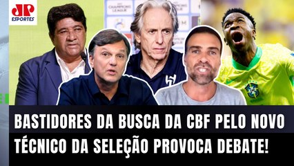 "DE ONDE SAI ISSO, gente??? É ESPECULAÇÃO! O Jorge Jesus..." OLHA esse DEBATE sobre a Seleção!