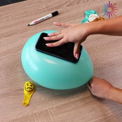 Turn a balloon into your new favorite phone case! 📲🎈