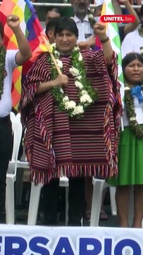 Evo Morales dice que rechazó usar su nombre en la sigla ‘Evo Pueblo’ que significa Estamos Volviendo Obedeciendo al Pueblo y afirma que se impuso la mayoría absoluta