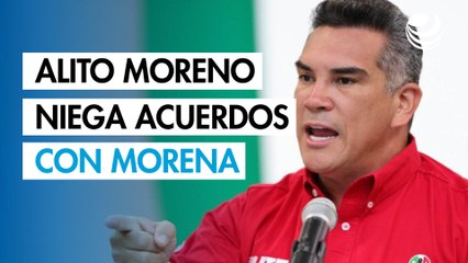 Alito Moreno niega acuerdos con Morena