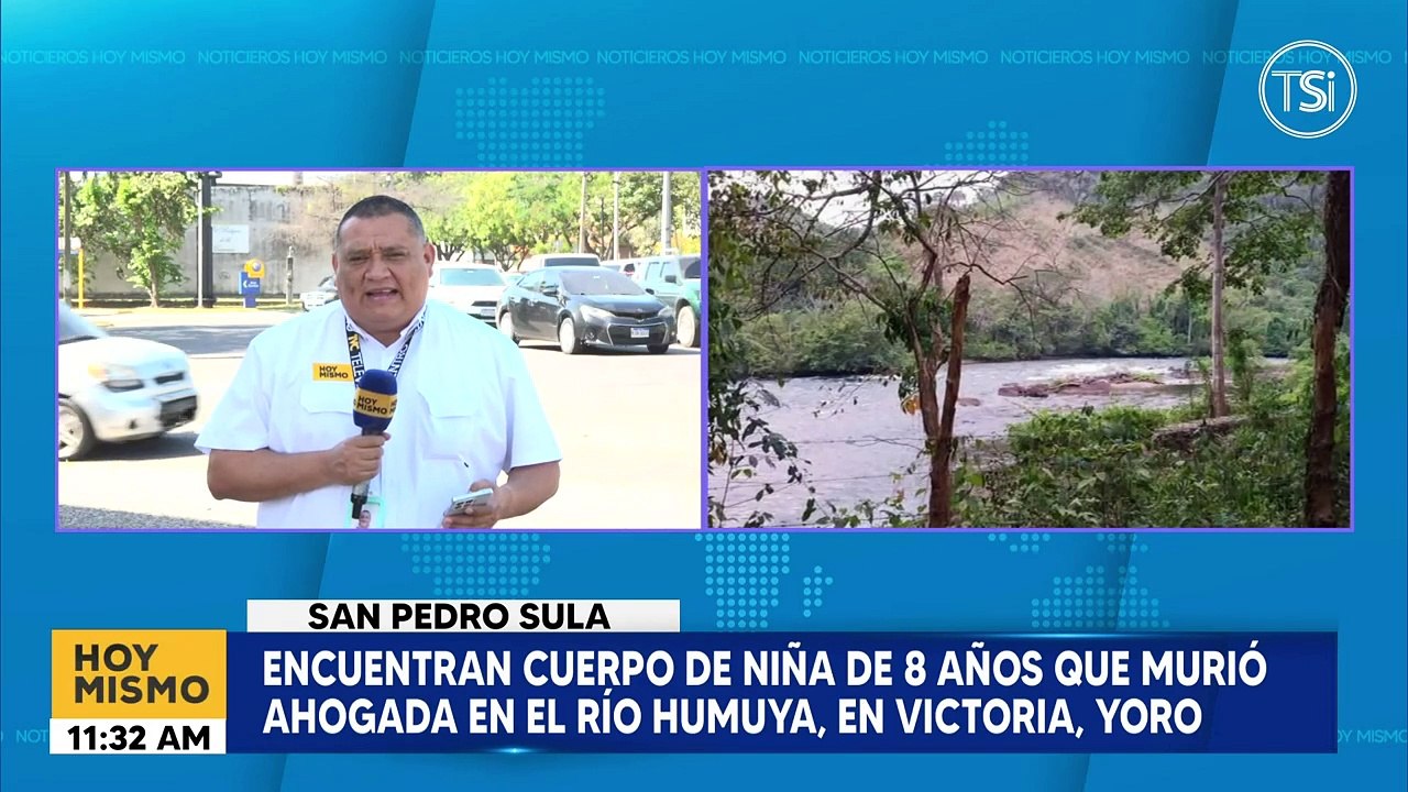 Encuentran cuerpo de niña de 8 años que murió ahogada en el rio Humuya