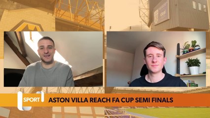 Aston Villa reach FA Cup semi-finals