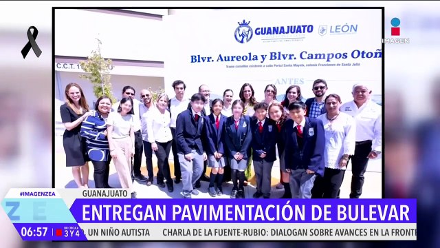 Libia Dennise García entregó la pavimentación del Bulevar Aureola y Bulevar Campos Otoñales