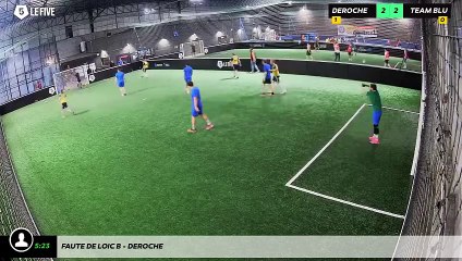 Faute de Loic B - Deroche