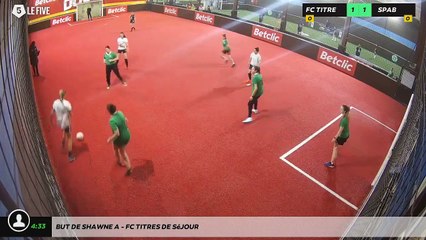 But de Shawne A - Fc Titres De Séjour