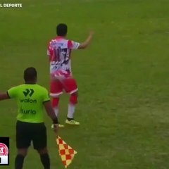 Quand l'arbitre joue les vigiles sur le terrain