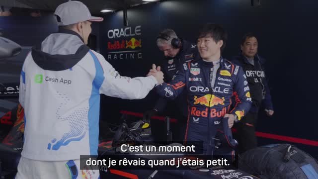 Red Bull - Tsunoda : Plus jeune, j'en rêvais !